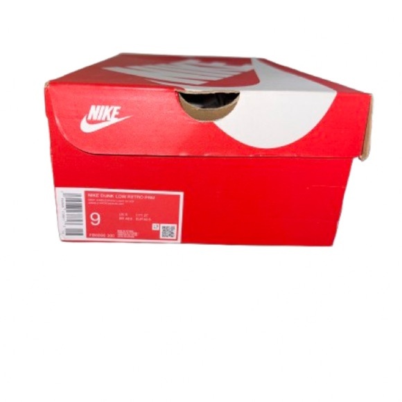 Nike Dunk Low in Dark Teal and White - Picture 5 of 5